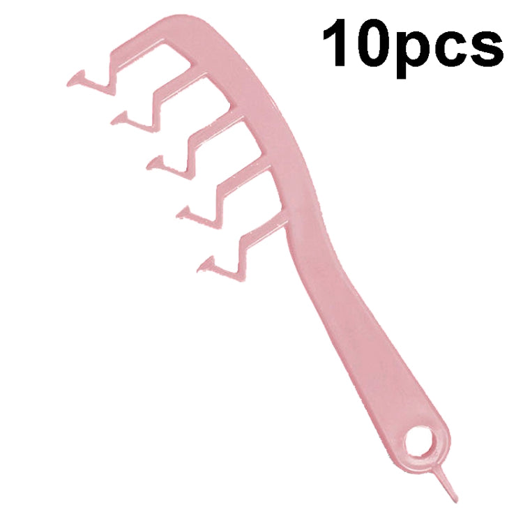 10pcs Z Shape Hair Combs Portable Hair Styling Tool