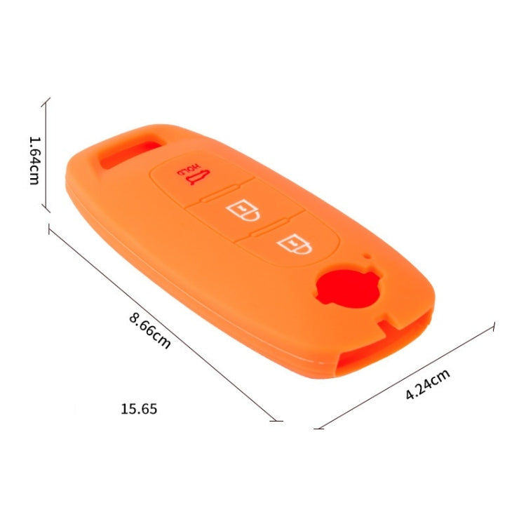 For 2023 Nissan Altima 2pcs Three-Button Key Silicone Protective Case