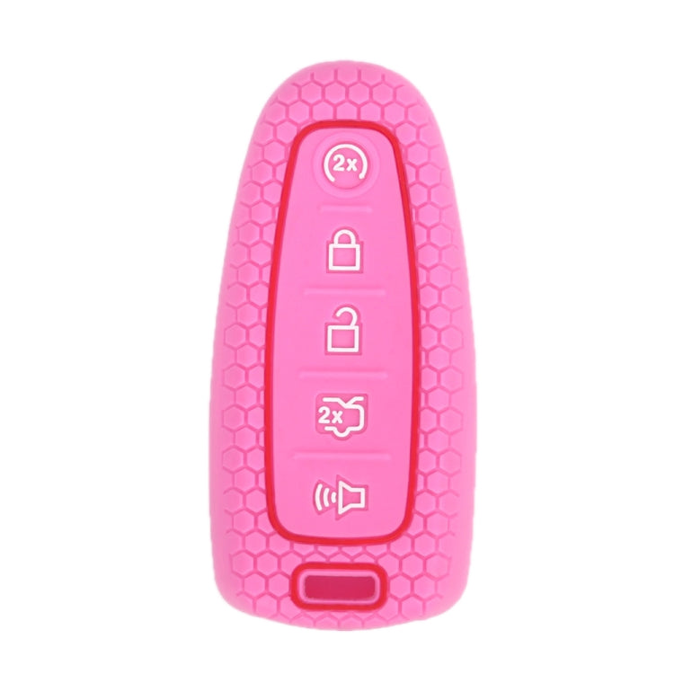 For Ford Edge/Explorer 2pcs 5-Button Key Silicone Case