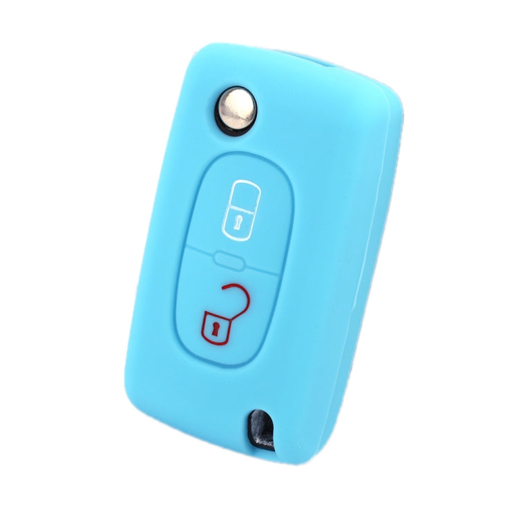 2pcs Car Key Cover for Peugeot 206/207/4008/3008 Citroen Sega/Triumph/C5