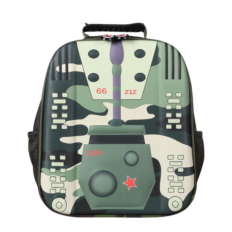 Kindergarten School Bag Children Cartoon Tank Backpack