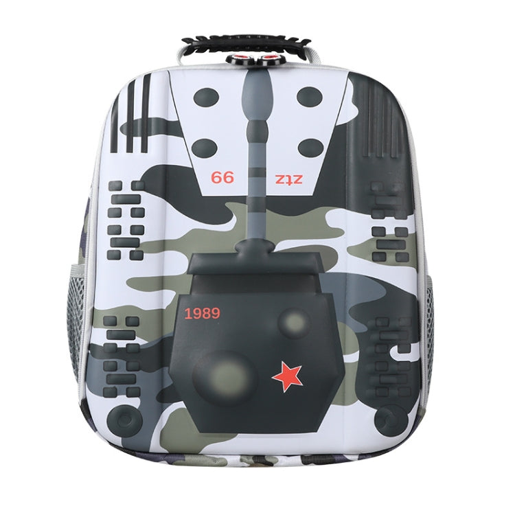 Kindergarten School Bag Children Cartoon Tank Backpack