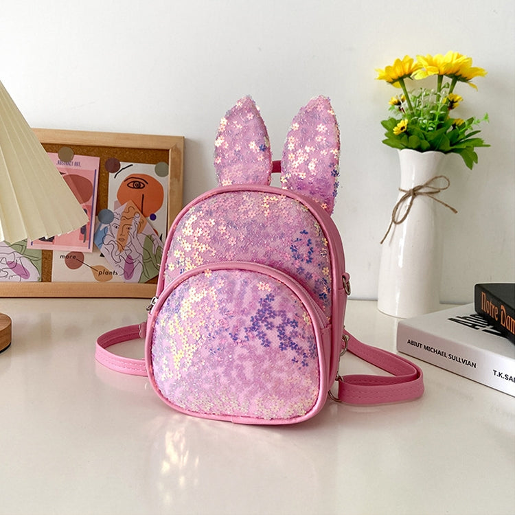 PU Children Sequin Backpack Girls Single-Shoulder Bag