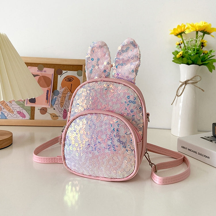 PU Children Sequin Backpack Girls Single-Shoulder Bag