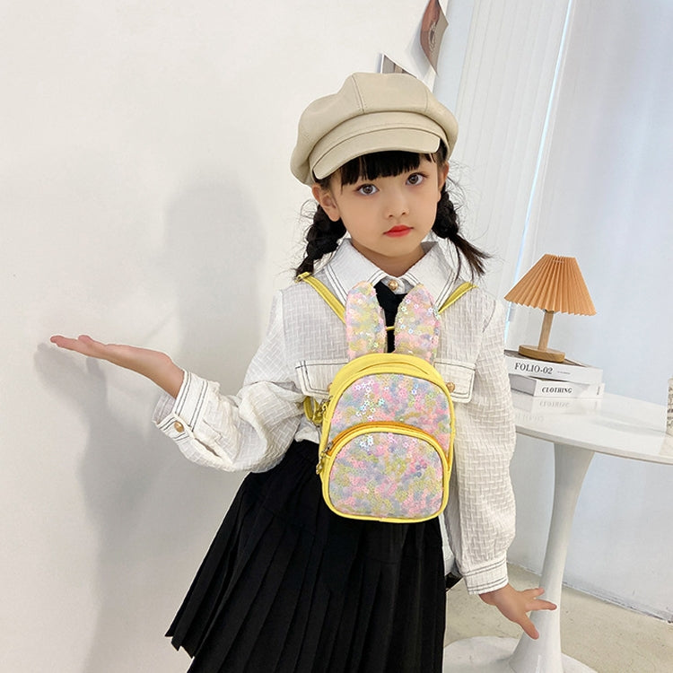 PU Children Sequin Backpack Girls Single-Shoulder Bag