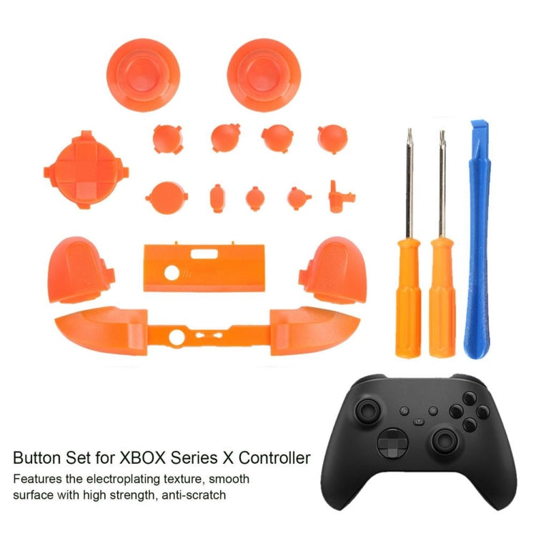 For Xbox Series X Controller Thumbstick LB RB Bumpers Trigger Buttons With Screwdriver Accessories