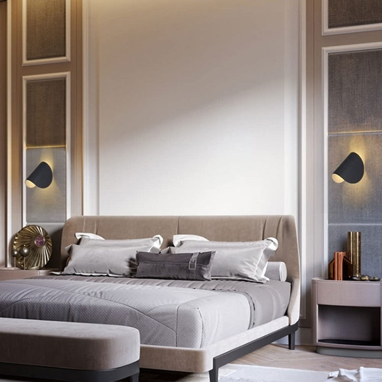 Showroom Bedroom Bedside Lamp Rotating LED Color Wall Lamp, Color: Red