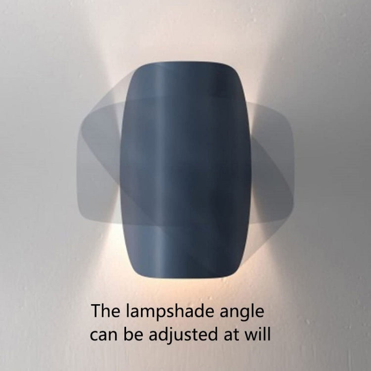 Showroom Bedroom Bedside Lamp Rotating LED Color Wall Lamp, Color: Blue