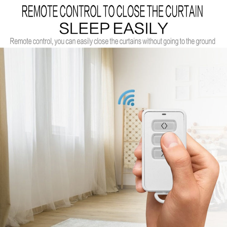 X101 Smart Home Automatic Curtain Machine With RC, Style: Roman Pole Model Double Host