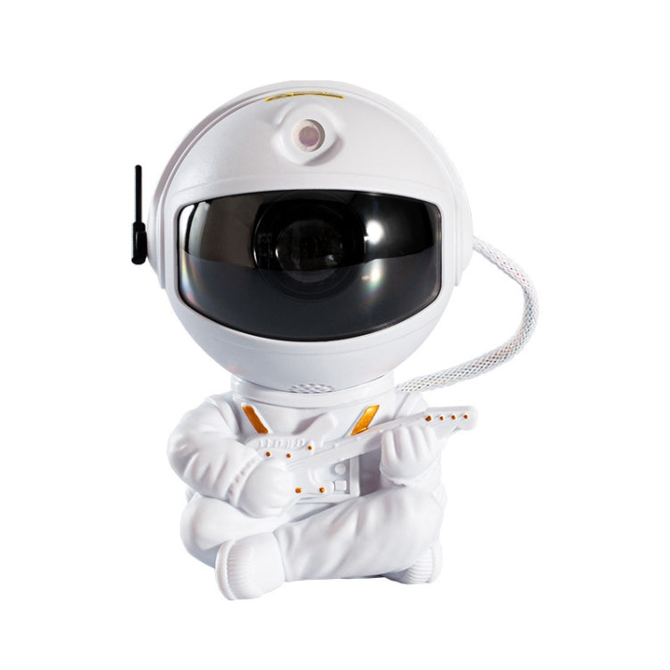 USB Astronaut Shape Colorful LED Laser Star Projection Light