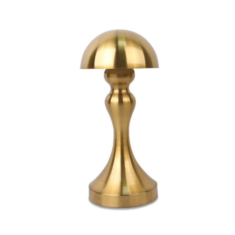 Retro Bar USB Rechargeable Metal Touch Desk Lamp, Specification: Gold