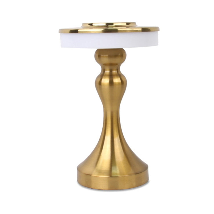 Retro Bar USB Rechargeable Metal Touch Desk Lamp, Specification: Gold