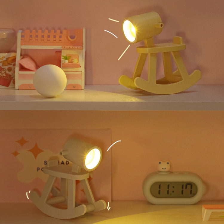 TL28 Trojan Horse Shape Mini Night Light LED Cartoon DIY Atmosphere Table Lamp