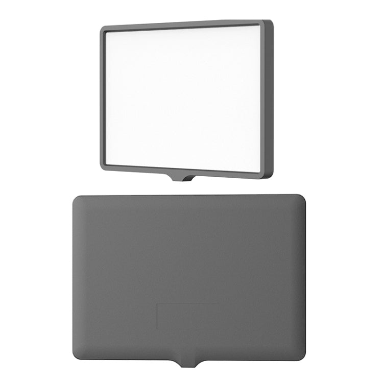 10 Inch 3000-6500K Three-color Temperature Photography Flat-panel Live Fill Light,Spec: 2.1m Bracket