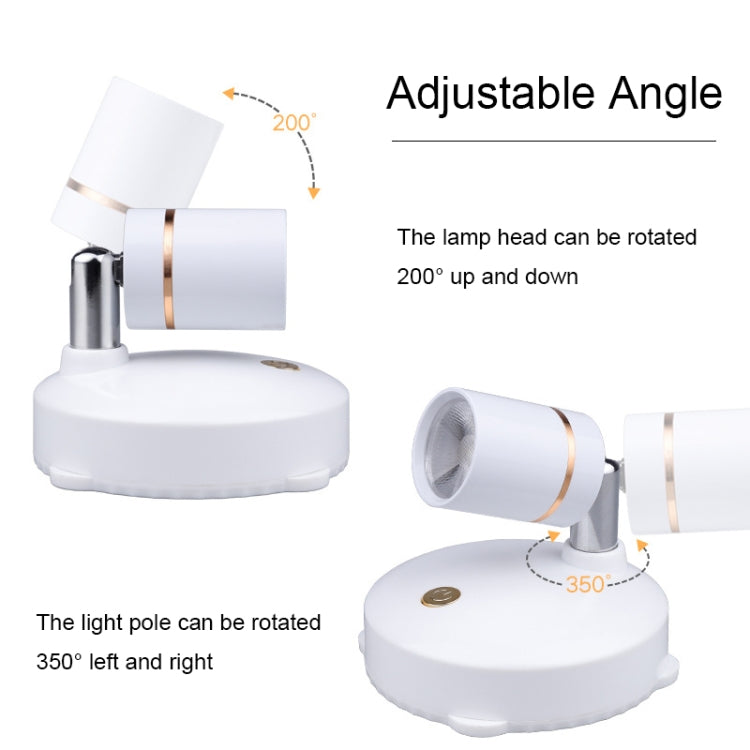 TL005 Recharging Background Wall LED Spotlights Gallery Decorative Lights without Remote Control