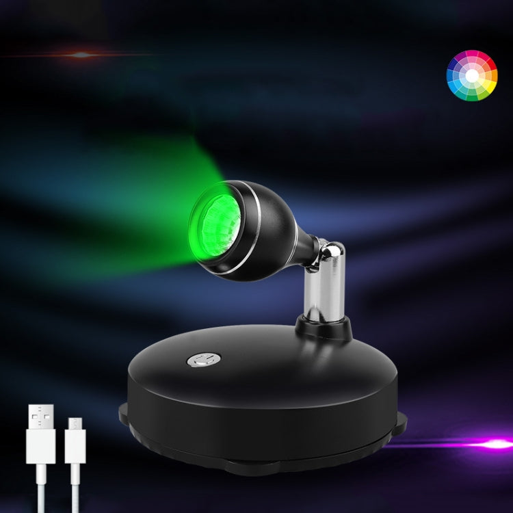 TL006-RGB USB Charging Jewelry Cabinet RGB Atmosphere Spotlights without Remote Control