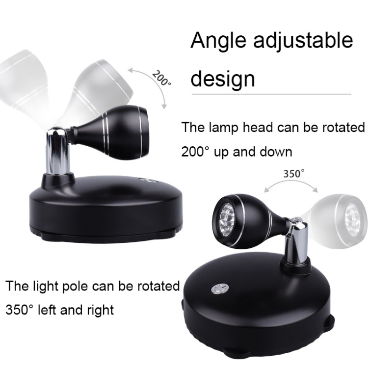 TL006-RGB USB Charging Jewelry Cabinet RGB Atmosphere Spotlights without Remote Control