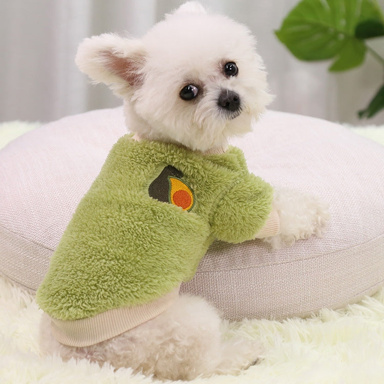2pcs Dogs Keep Warm Two Feet Clothes Bipanda Cat Clothes, Size: