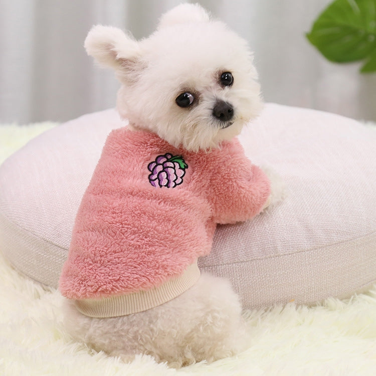 2pcs Dogs Keep Warm Two Feet Clothes Bipanda Cat Clothes, Size: