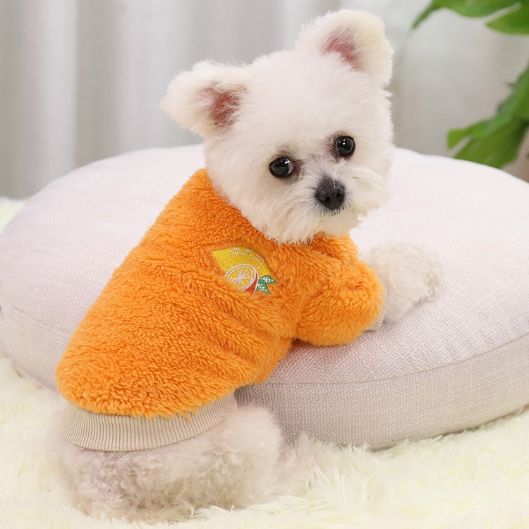 2pcs Dogs Keep Warm Two Feet Clothes Bipanda Cat Clothes, Size:
