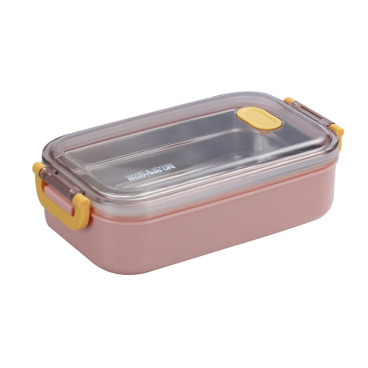 Large Capacity Refillable 304 Stainless Steel Insulated Lunch Box, Specification: 800ml (Pink)