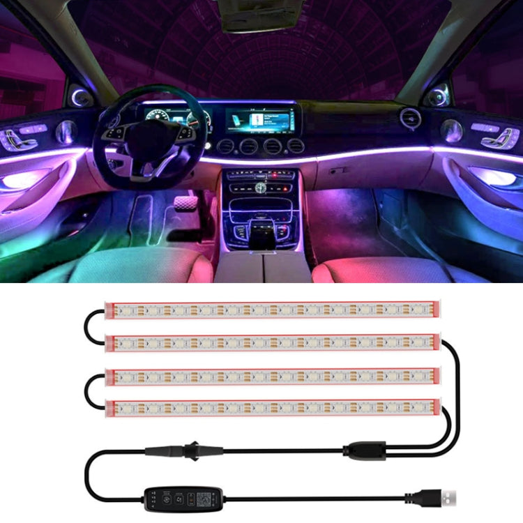 USB Car Atmosphere Decoration Symphony LED Lights, Specification: 36 LED