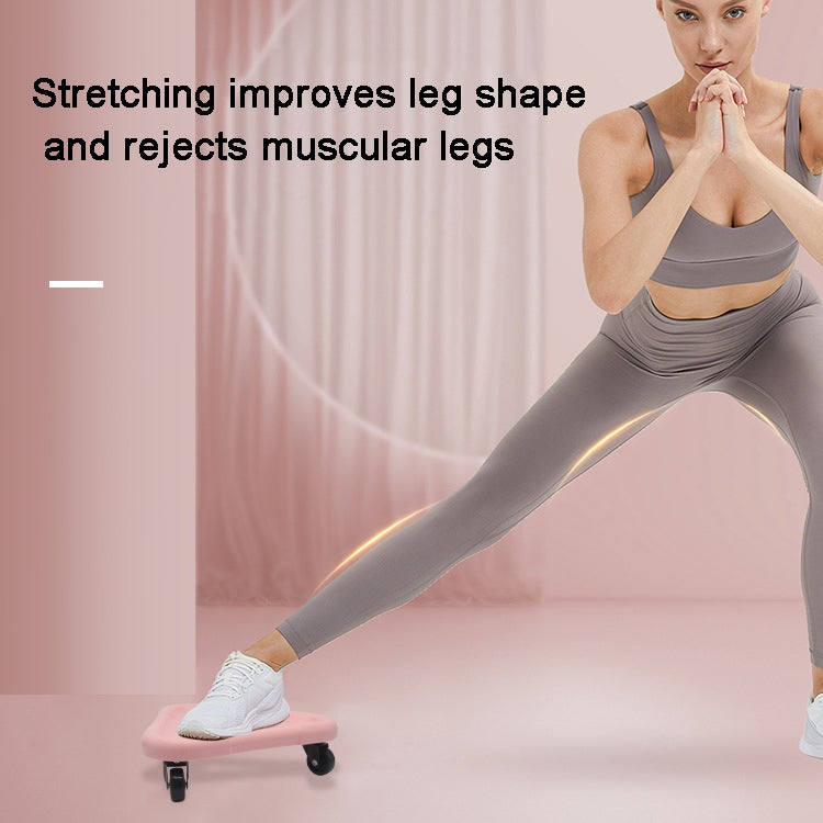 3 Wheel Abdominal Muscle Discs Slimming Device Core Strength Exercise Rollers
