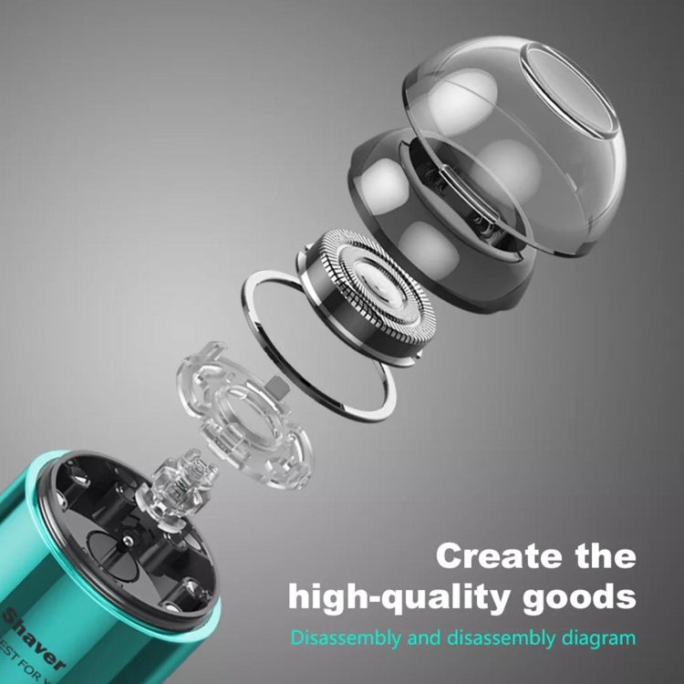 T001 Magnetic Washable Electric Razor Pocket Size Shaver Rechargeable Shaving Machine