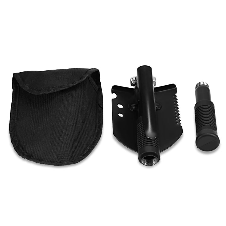Multifunctional Thickened Double Grip Shovel Outdoor Camping Folding Shovel