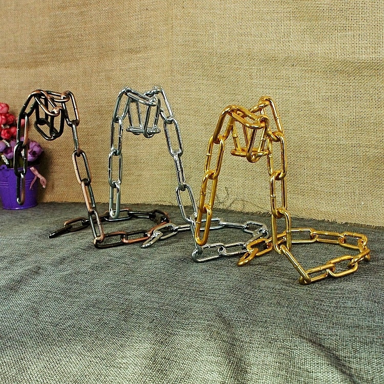 TYJJ-023 Multifunctional Three-dimensional Chain Wine Bottle Rack Home Decorative Ornaments