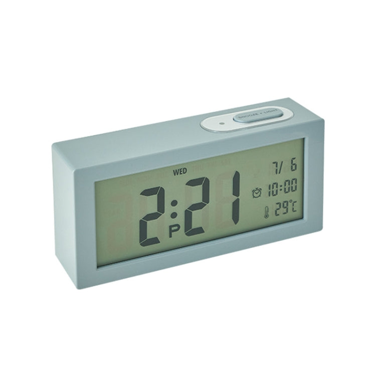 8890H Multifunctional Photosensitive Bedside Small Alarm Clock LCD Screen Digital Clock