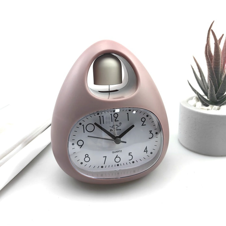 GH809 Egg-shaped Desktop Children Alarm Clock Bedside Cute Belling Clock