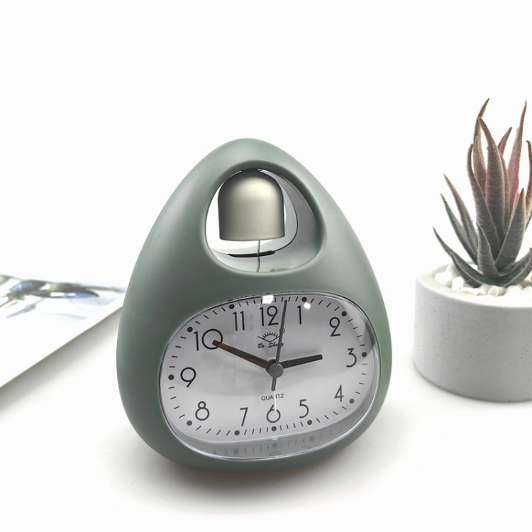 GH809 Egg-shaped Desktop Children Alarm Clock Bedside Cute Belling Clock