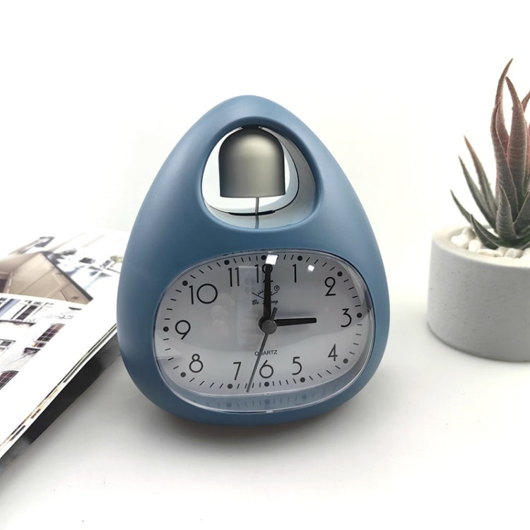 GH809 Egg-shaped Desktop Children Alarm Clock Bedside Cute Belling Clock