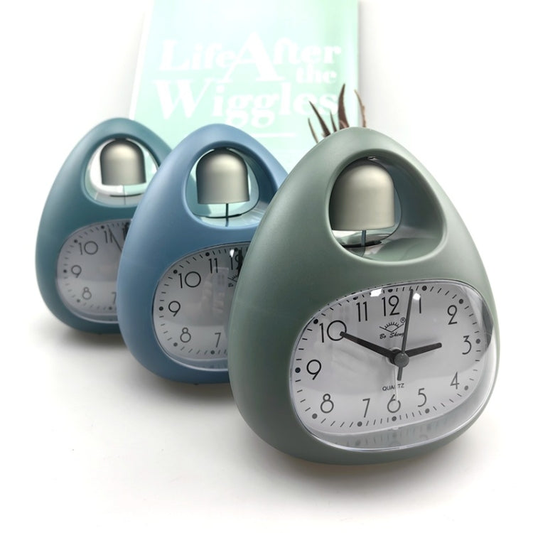 GH809 Egg-shaped Desktop Children Alarm Clock Bedside Cute Belling Clock