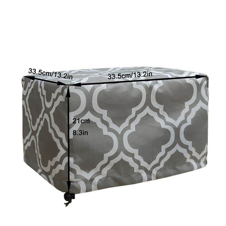 Projector Dust Cover Ceiling Household Appliance Dust Cover With Drawstring 35 x 35 x 22cm(Gray)