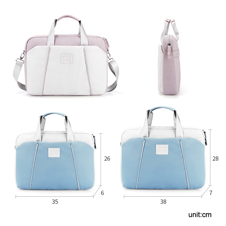 15.6 inch Computer Handheld Messenger Bag For Apple MacBook / Huawei / Xiaomi / Basne