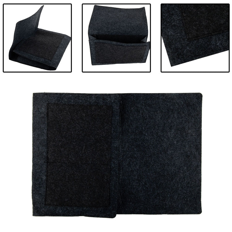 B05006 Felt Storage Bag Bedside Hanging Bag Sofa Bed Side Debris Storage Bag