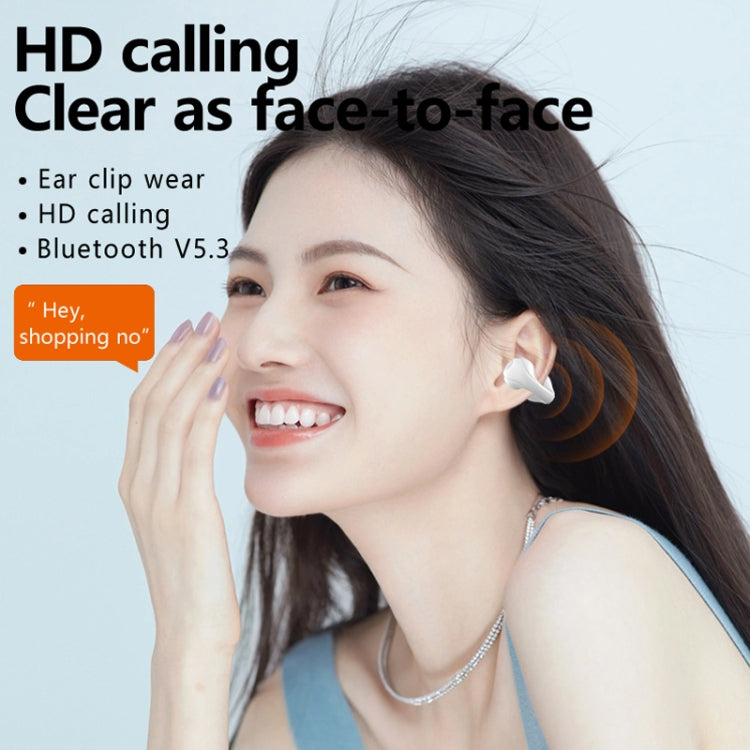 AIR8 Clip Ear With Digital Display Charging Bin Wireless Bluetooth Earphones