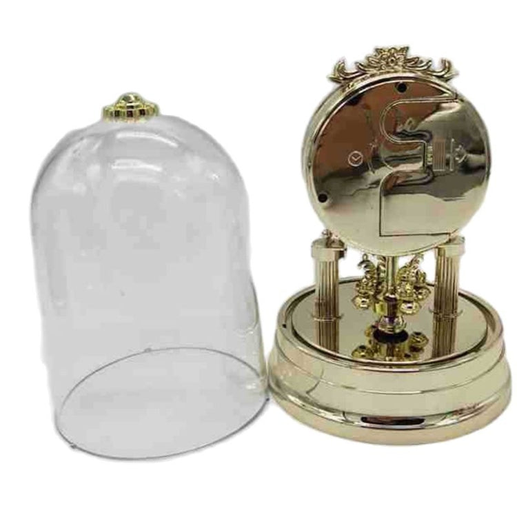 F010 Retro Table Clock Mute Alarm Clocks For Living Room Office Desktop Decoration Clock