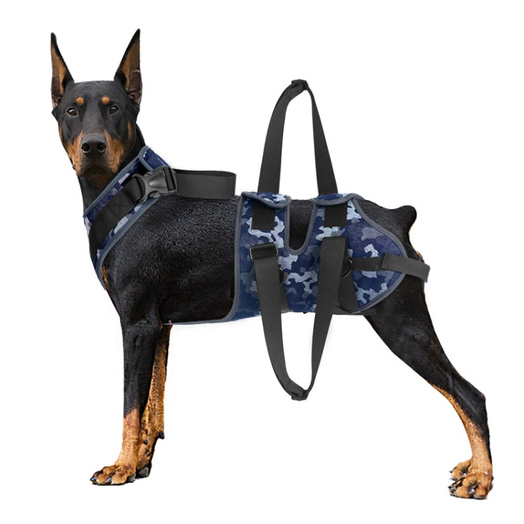 Injured Dog Auxiliary Leash Front and Rear Leg Double Slings For Large and Medium-sized Dogs, Size: M