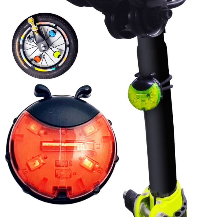 Ladybug Wheel Light Children Balance Bike Bicycle Hub Light, Color: