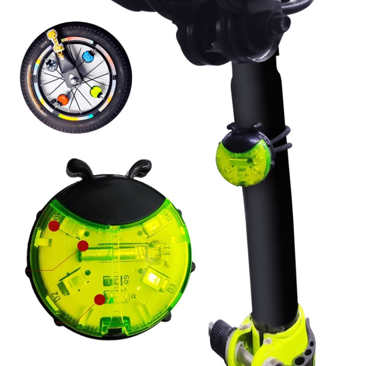 Ladybug Wheel Light Children Balance Bike Bicycle Hub Light, Color: