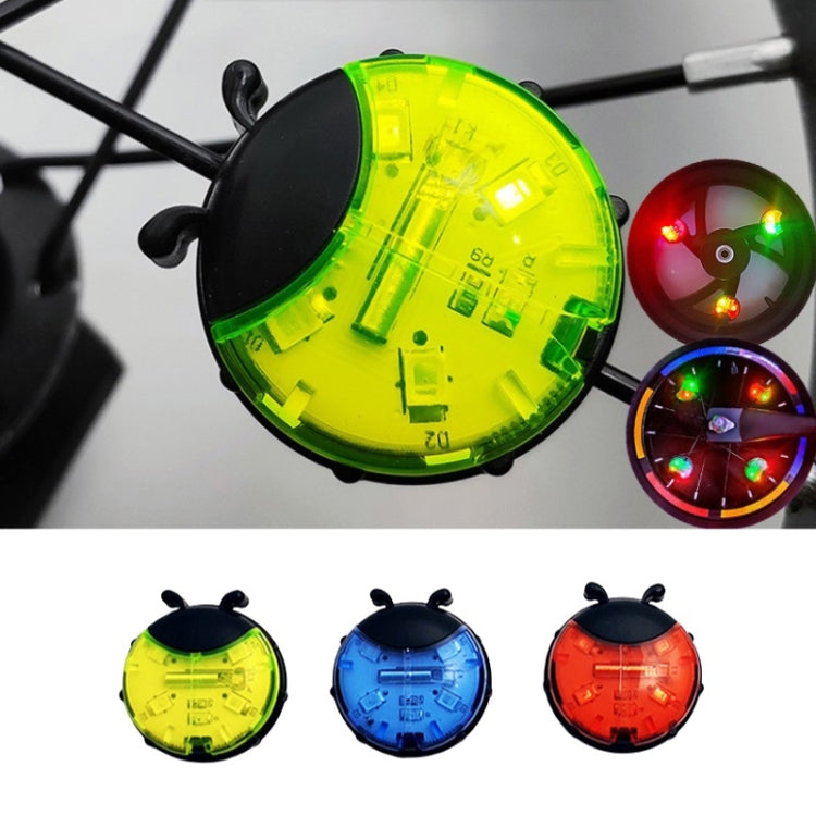 Ladybug Wheel Light Children Balance Bike Bicycle Hub Light, Color: