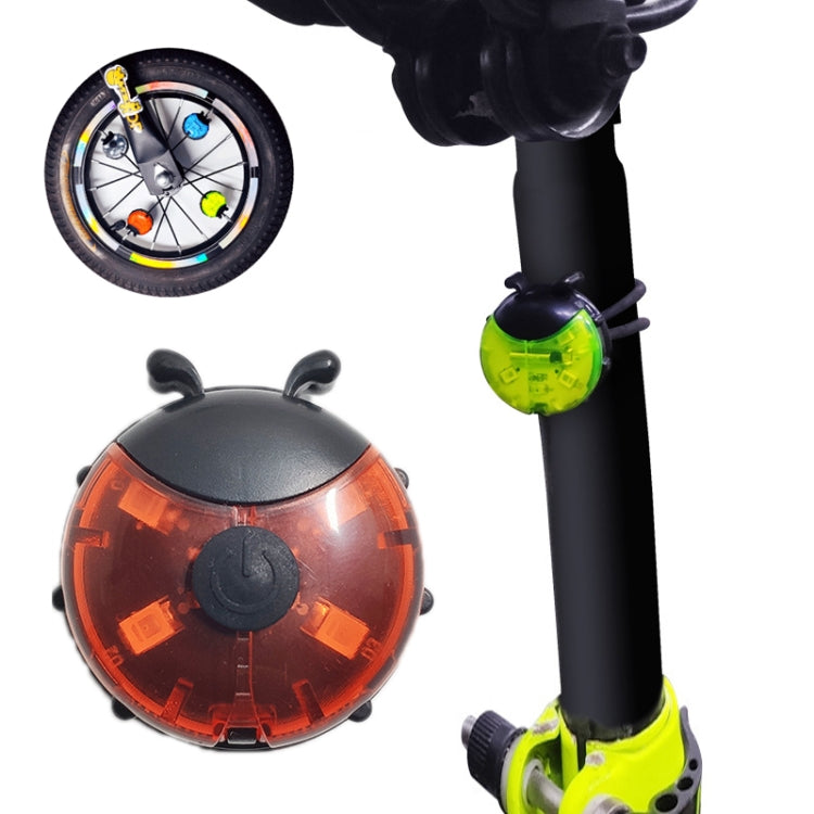 Ladybug Wheel Light Children Balance Bike Bicycle Hub Light, Color: