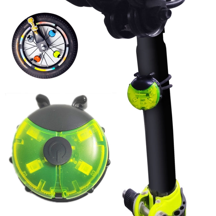 Ladybug Wheel Light Children Balance Bike Bicycle Hub Light, Color: