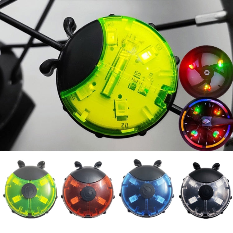 Ladybug Wheel Light Children Balance Bike Bicycle Hub Light, Color: