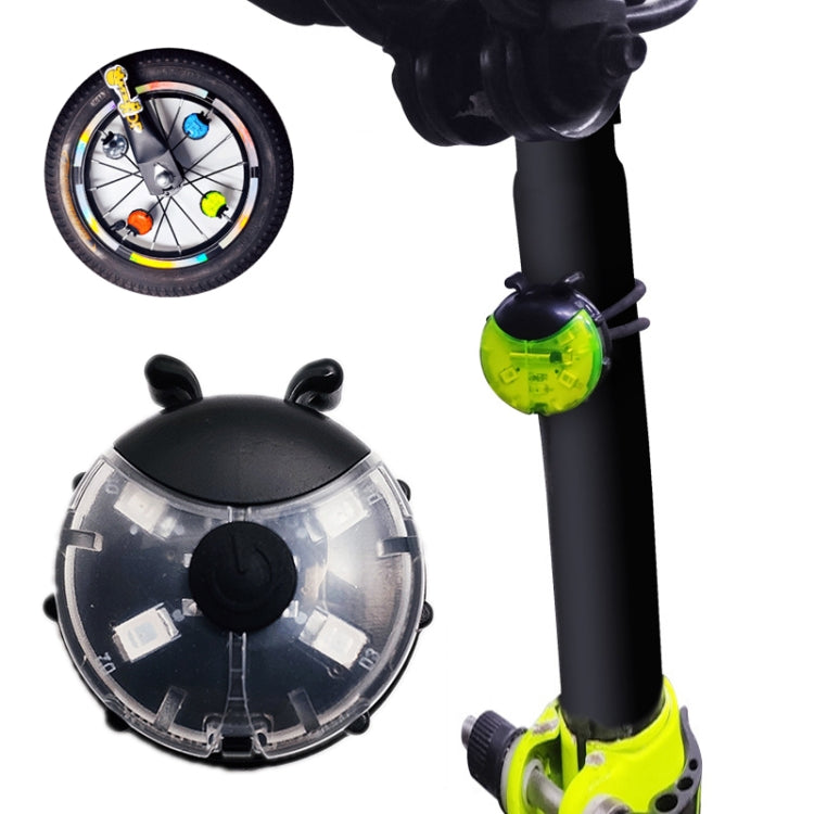 Ladybug Wheel Light Children Balance Bike Bicycle Hub Light, Color: