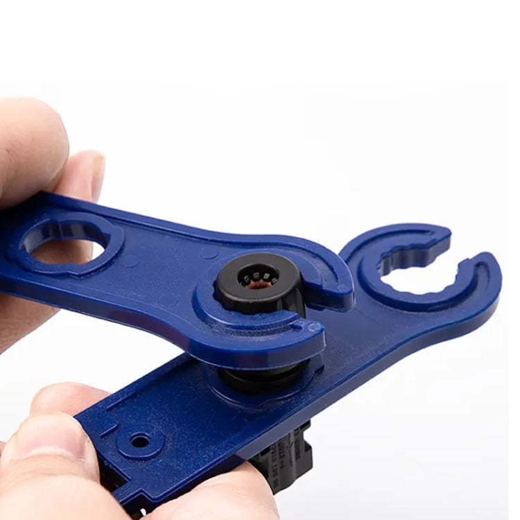 10pcs 1000V MC4 Connector Solar Photovoltaic Disassembly Wrench(Blue Round Head)