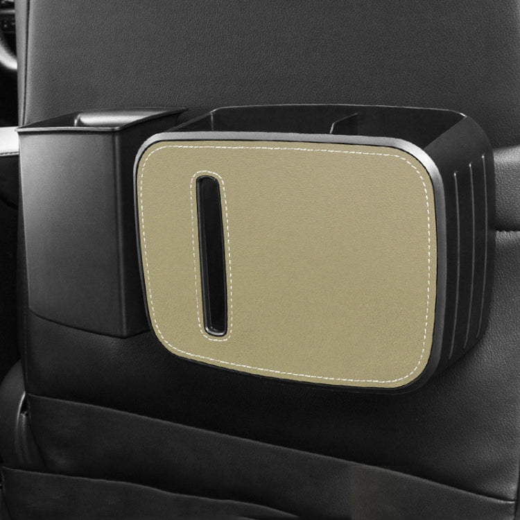 Vehicle Trash Can Seat Back Tissue Box Umbrella Storage